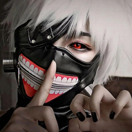 Qoo10 - Anime Cosplay props Tokyo Ghoul 2 Kaneki Ken Cosplay Costume Wig  Mask ... : Kids Fashion