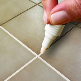 Grout Aide Easy Marker  Colored Grout & Tile Refresher
