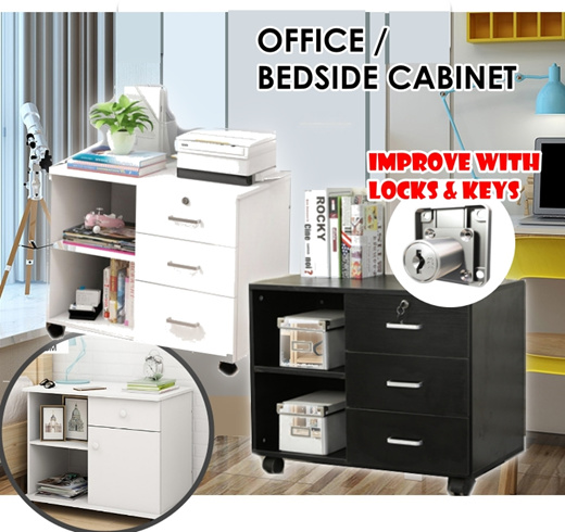 Qoo10 Cabinet With Locks Furniture Deco