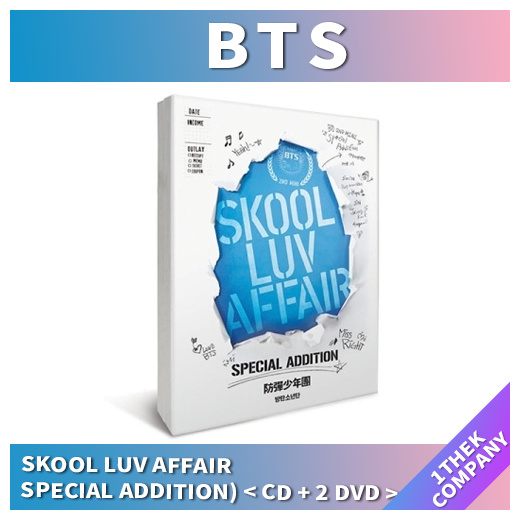 Qoo10 Bts Skool Luv Affairskool Luv Affair Special Edition Photocard Iron Cd Dvd