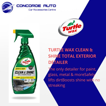 Turtle Wax 50576 Quick & Easy Clean & Shine Total Exterior Detailer - 26  fl. oz.