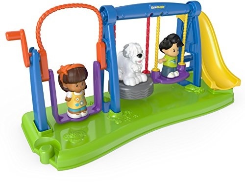 play swing set