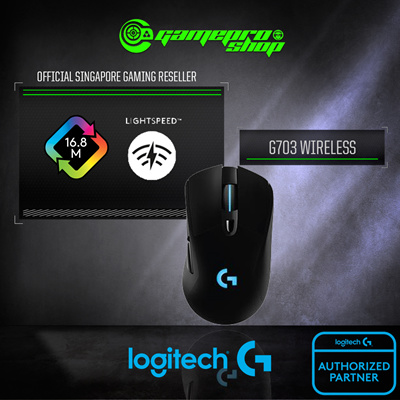 Gameprosg Logitech G703 Lightspeed Wireless Gaming Mouse Authorised Resellerr Local 2 Years Warranty