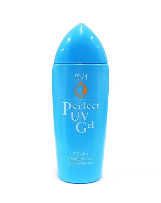 senka perfect uv sunscreen gel