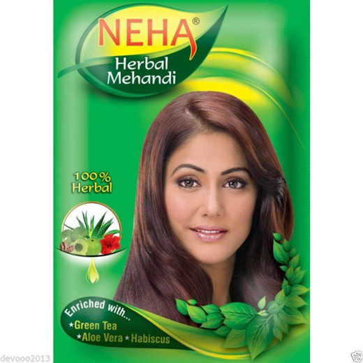 Qoo10 - Neha Henna Mehndi Powder 13 Herbs Blend Herbal Hair Dye Color 140  gm /... : Hair Care