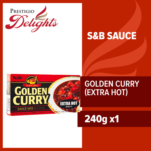 Japanese Curry Mix -S&B Golden Curry -Mild 220g 