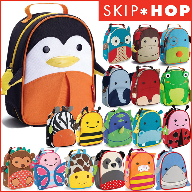 skip hop penguin lunch bag