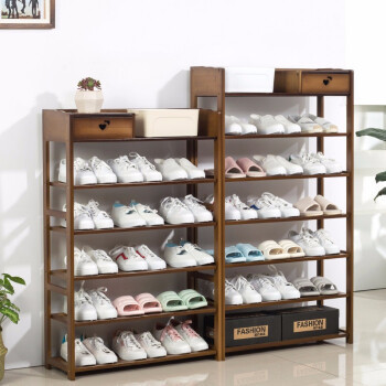 Qoo10 Bamboo Court Zhuting Shoe Rack Shoe Cabinet To Collect Nan Bamboo Soli Women S Clothing