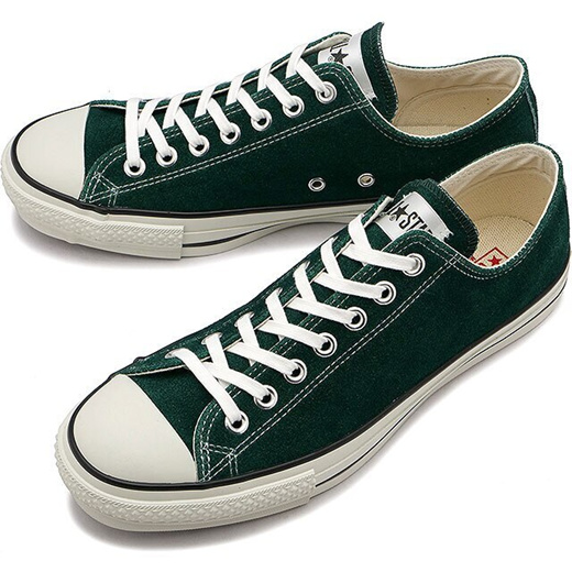 CONVERSE SUEDE ALL STAR J OX GREEN [31307030 - Qoo10