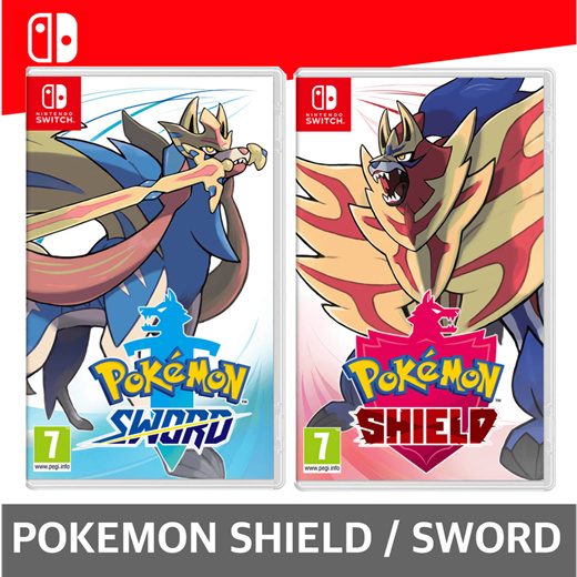 nintendo switch and pokemon sword