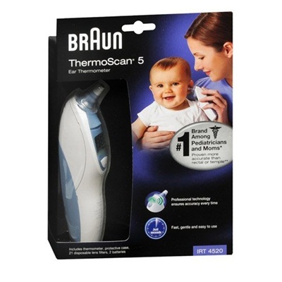 braun thermoscan 5 ear thermometer 1 ea