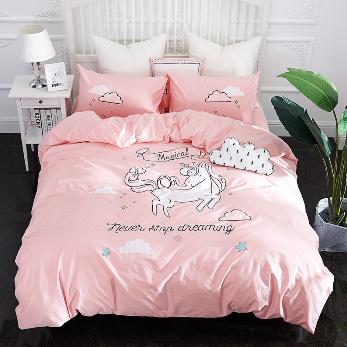 unicorn bedding twin