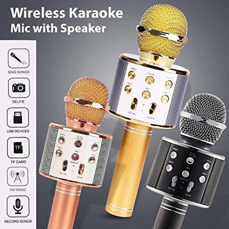 MICROPHONE BLUETOOTH / MIC KARAOKE WIRELESS KTV Deals for only Rp79.000 instead of Rp98.750