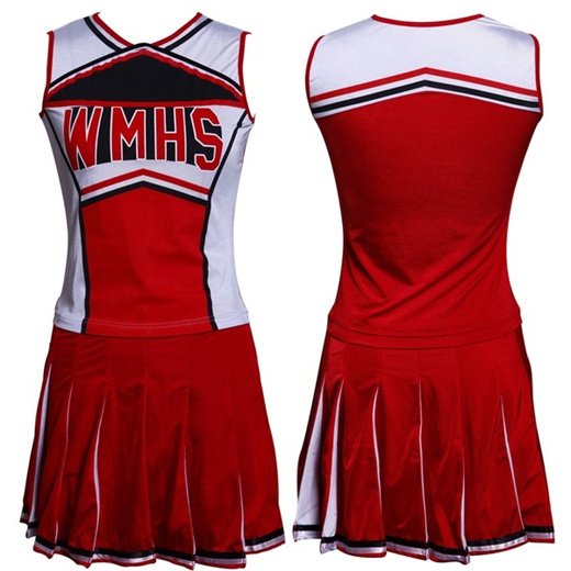 Qoo10 Up Red Cheerleader Glee Cheerleader Costume Two Piece Mini Dress Hallo Women S Clothing