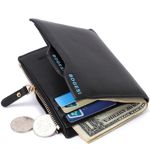 Fashion Wallets Zipper Coin Purse Lady Long Short Purses Handbags Women  Clutch Cards Holder Pu Leather Moneybag Billfold Wallet