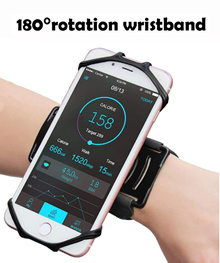 ❤180 Rotatable Sports Wristband❤ Wrist Band Phone Holder Jogging Running❤SG Seller❤