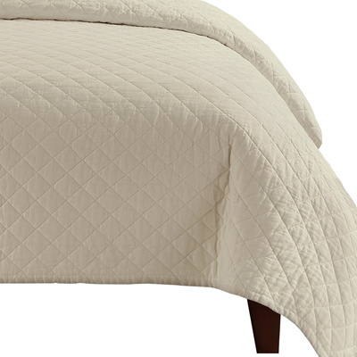 Qoo10 Echelon Home King Stone Quilted Washed Belgian Linen