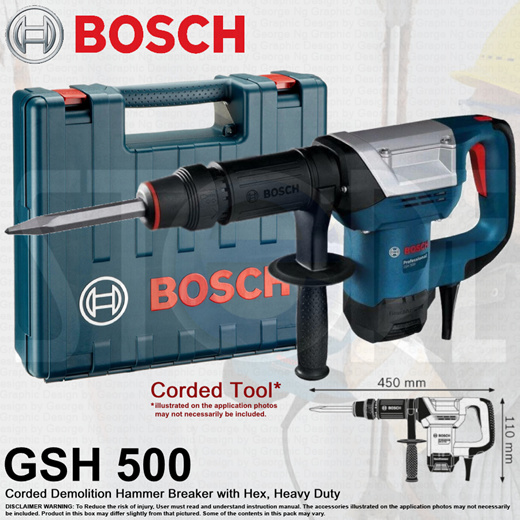 Qoo10 Bosch Gsh 500 Tools Gardening