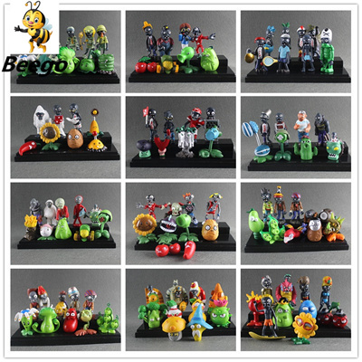 Qoo10 Plants Vs Zombies Toy Plants Zombies Pvc Action Figures