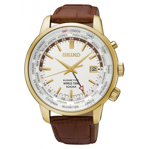 Qoo10 Seiko Kinetic World Time GMT SUN070 SUN070P1 SUN070P Men s