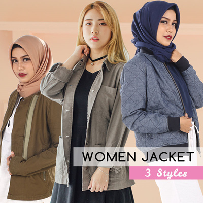 Qoo10 - WOMEN 3 STYLES : Pakaian