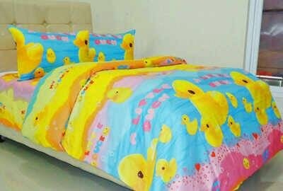 Qoo10 SALE SPREI ANAK MOTIF KARAKTER CARTOON POOH 