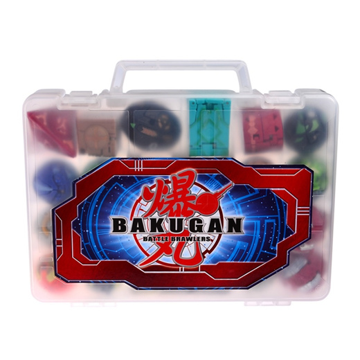 Qoo10 - 18 New Bakugan Battle Brawlers & 18 Metal Card In Bakucase All Dif... : Mainan Anak