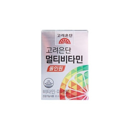 고려은단 멀티비타민 올인원 1560mg x 60정 1개 / DY