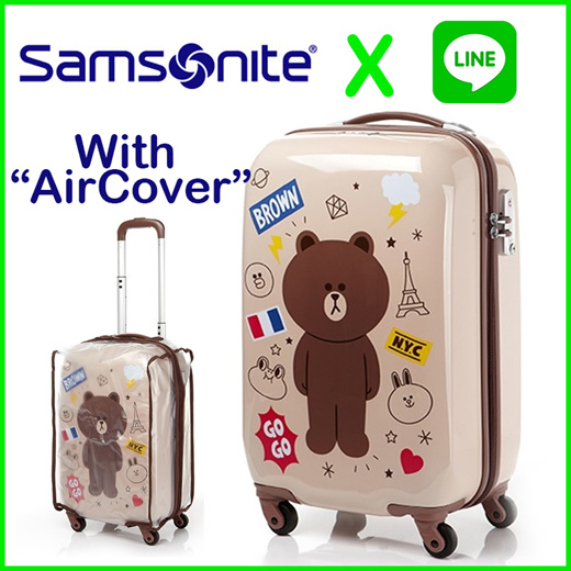 samsonite line friends luggage