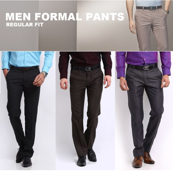 Buy NEW ARRIVALS!! MEN FORMAL PANTSCARDINALREGULAR FIT 