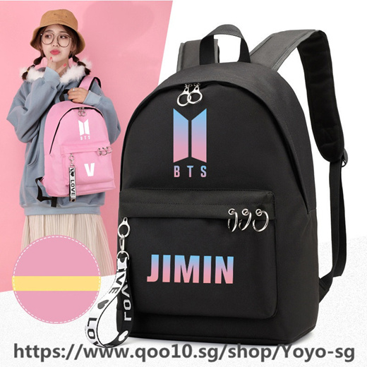 Buy BTS & JUNG KOOK Printed Backpack for girls Kpop BTS Bangtan