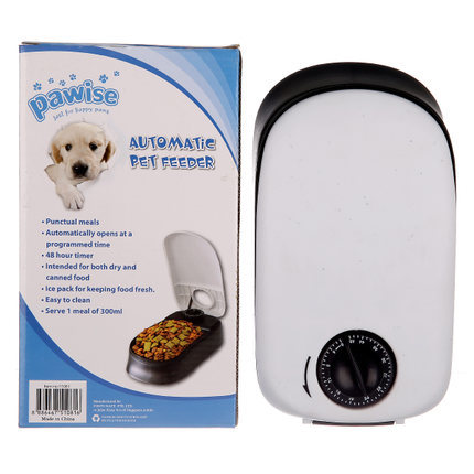 PAWISE Pet Feeder Food Dispenser Dog Self-Feeding Bowl Cat