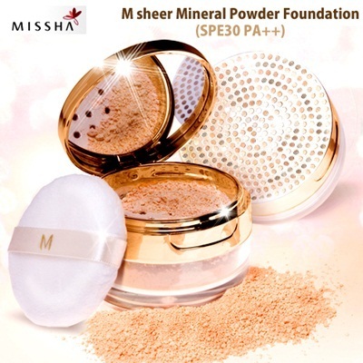 sheer powder foundation