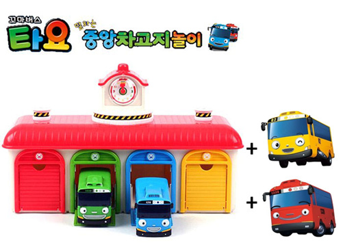 The Little Bus TAYO[Main Garage Set 