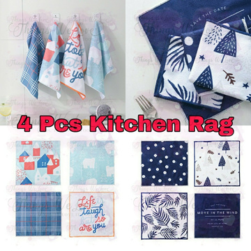 Gala Microfiber Cleaning Cloth/ Towels Set Of 4 Kitchen Wipes