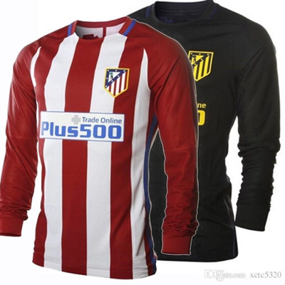 atletico de madrid long sleeve jersey