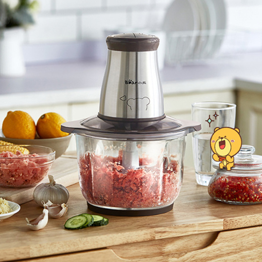 Bear Electric 2L Food Chopper Blender Meat Grinders Stainless