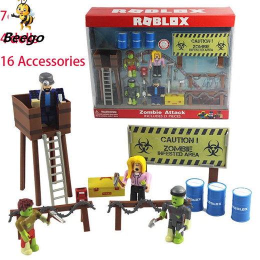 Qoo10 2019 New 4pcs Set Roblox Game Figma Oyuncak Action Figure Toys With We Toys - online shop 2019 roblox building blocks zombie action figures