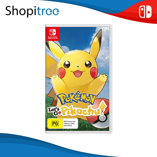 Qoo10 Nintendo Switch Pokemon Lets Go Pikachu Japanese Cover With English Computer Game