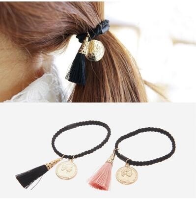 Qoo10 6084 Korean Hair Tie Rubber Band Tousheng Korean Simple