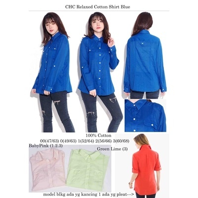 CHC Relaxed Cotton Blue