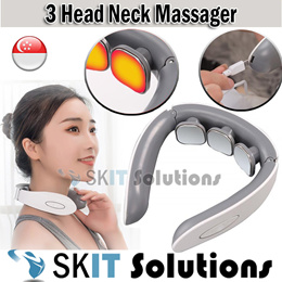 4D Cordless Travel Neck Relax Massager For Lymphatic Pain Relief Pulse  Heated Cervical Electric Neck Band Neck Massager Warmer - Buy 4D Cordless  Travel Neck Relax Massager For Lymphatic Pain Relief Pulse