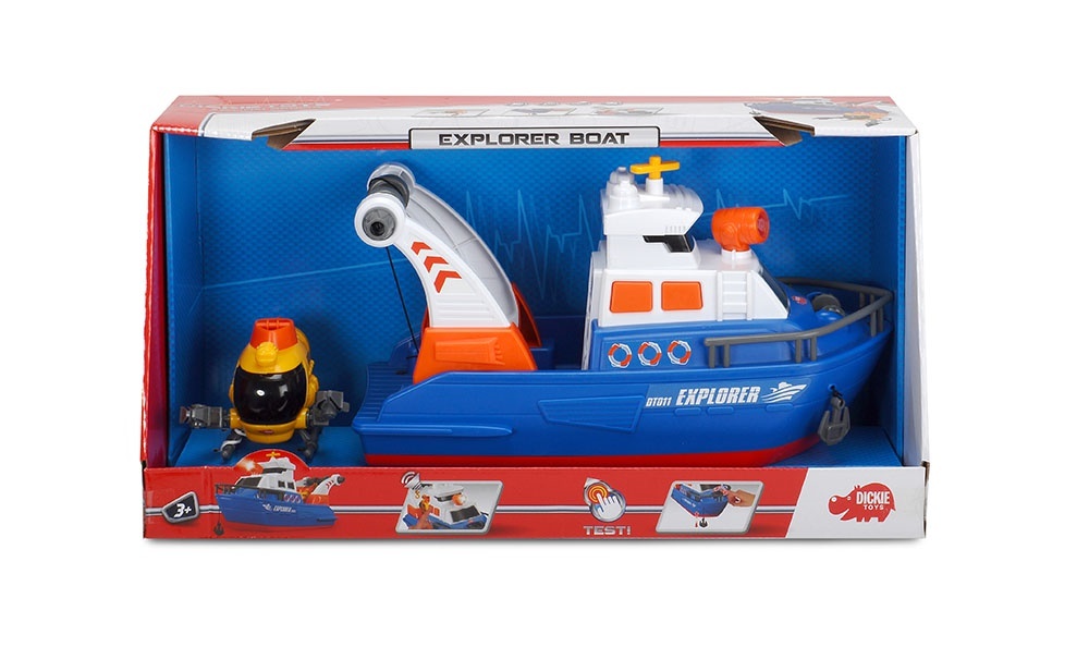 dickie explorer boat