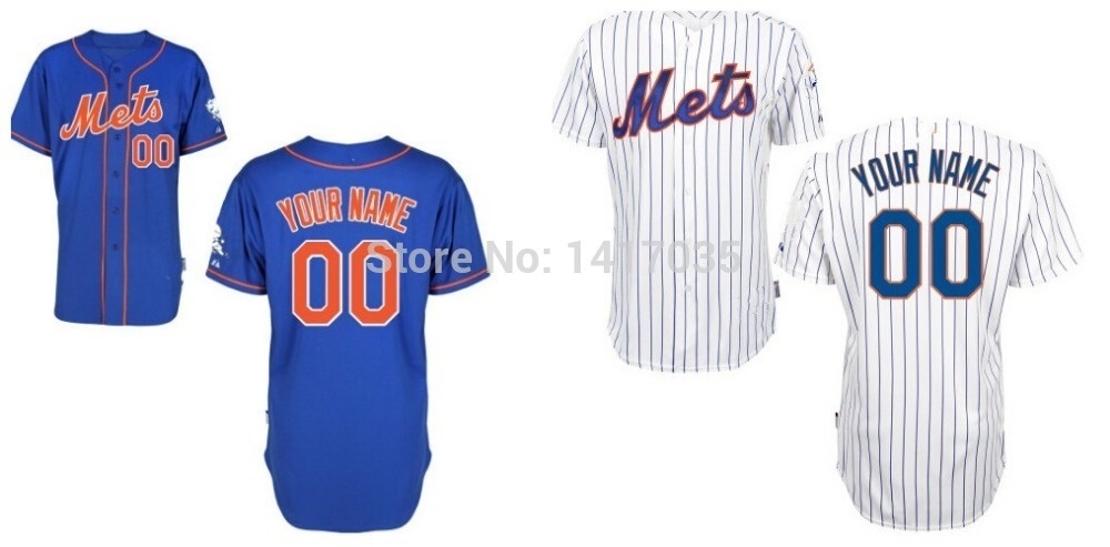 mets jersey no name