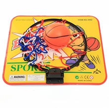 NewMoo 32cm Wall Mounted Basketball Ring Hoop Outdoor Hanging Basket Kid Sport Toy Gift