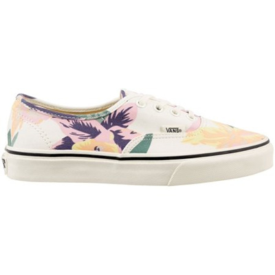 vans authentic flower print