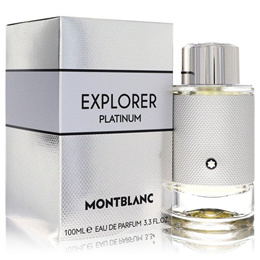 Montblanc Explorer Platinum by Mont Blanc 3.4 oz Eau De Parfum Spray for Men