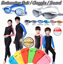 SG Stock] Thermal Swimwear Kids 2.5mm Neoprene Swimsuit UPF50+ UV