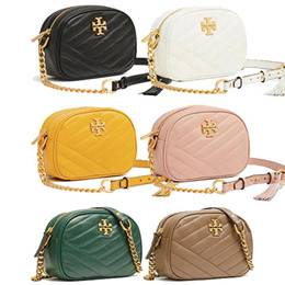 Qoo10 - [TORYBURCH] KIRA CHEVRON MINI BUCKET BAG 64439 : Bag & Wallet