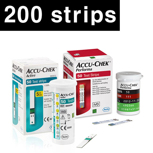 accu-chek test strips code 222